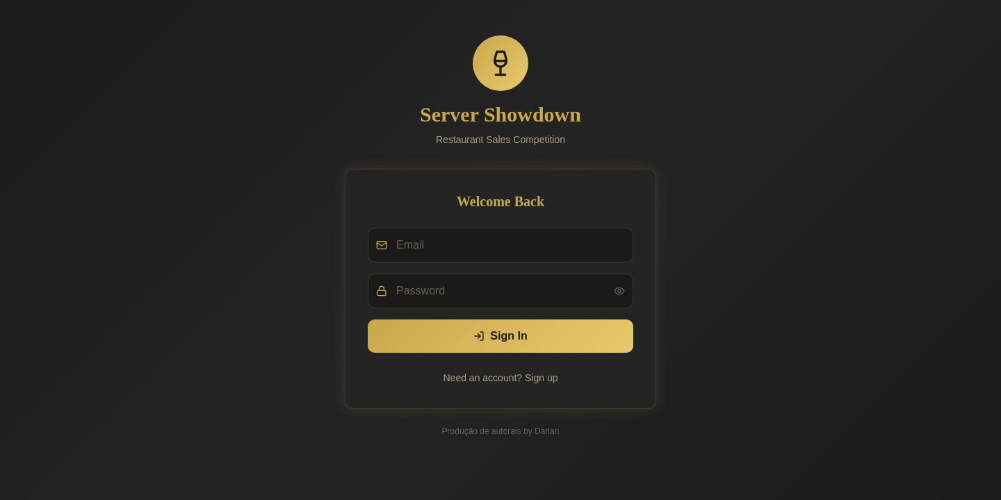 Server Showdown website built by Business Builder IO