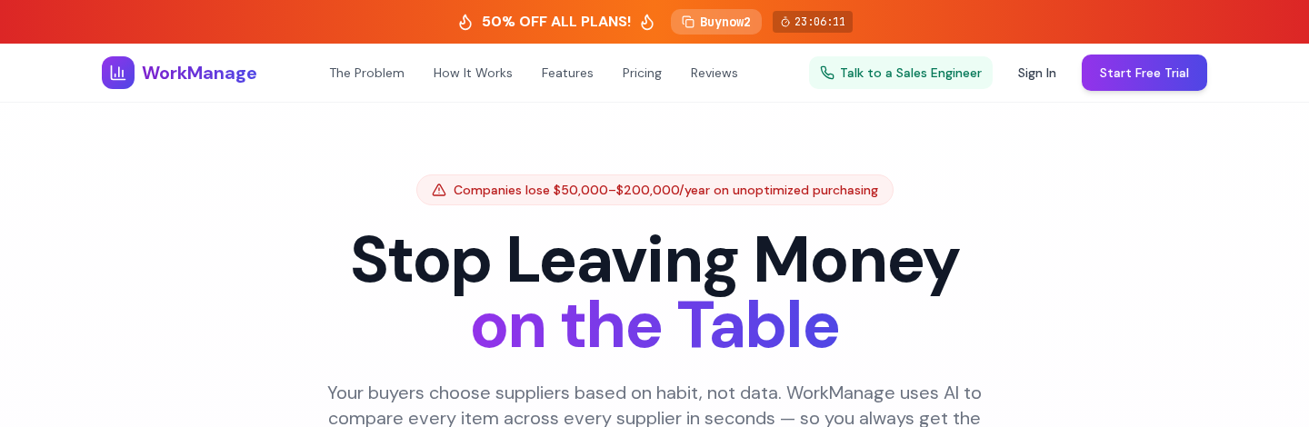 WorkManage website built by Business Builder IO